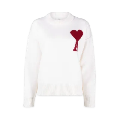 AMI PARIS Women's Sweaters "White"