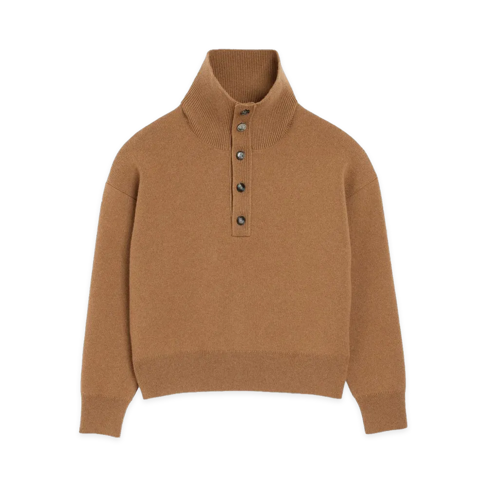 AMI PARIS Women's Sweaters "Camel"
