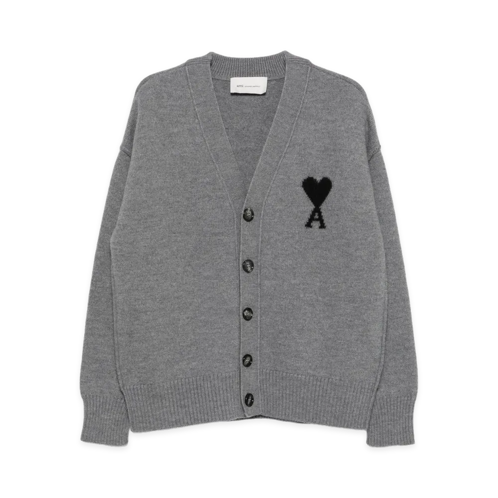 AMI PARIS Women's Sweaters "Gray"