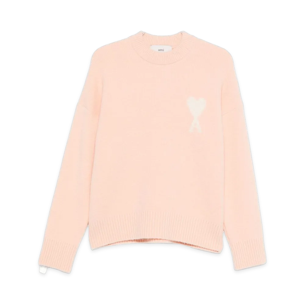 AMI PARIS Women's Sweaters "Pink"