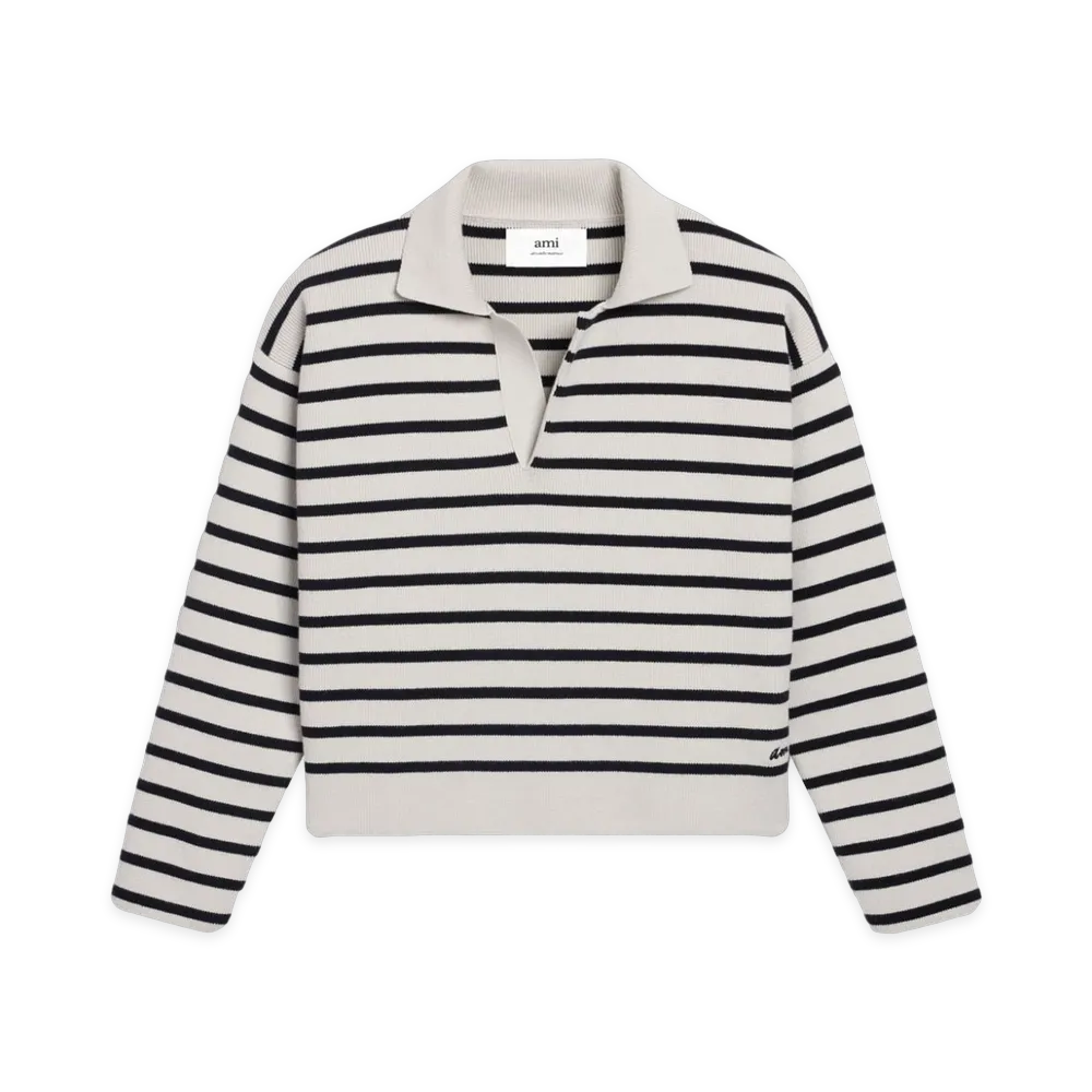 AMI PARIS Women's Polos "Black"