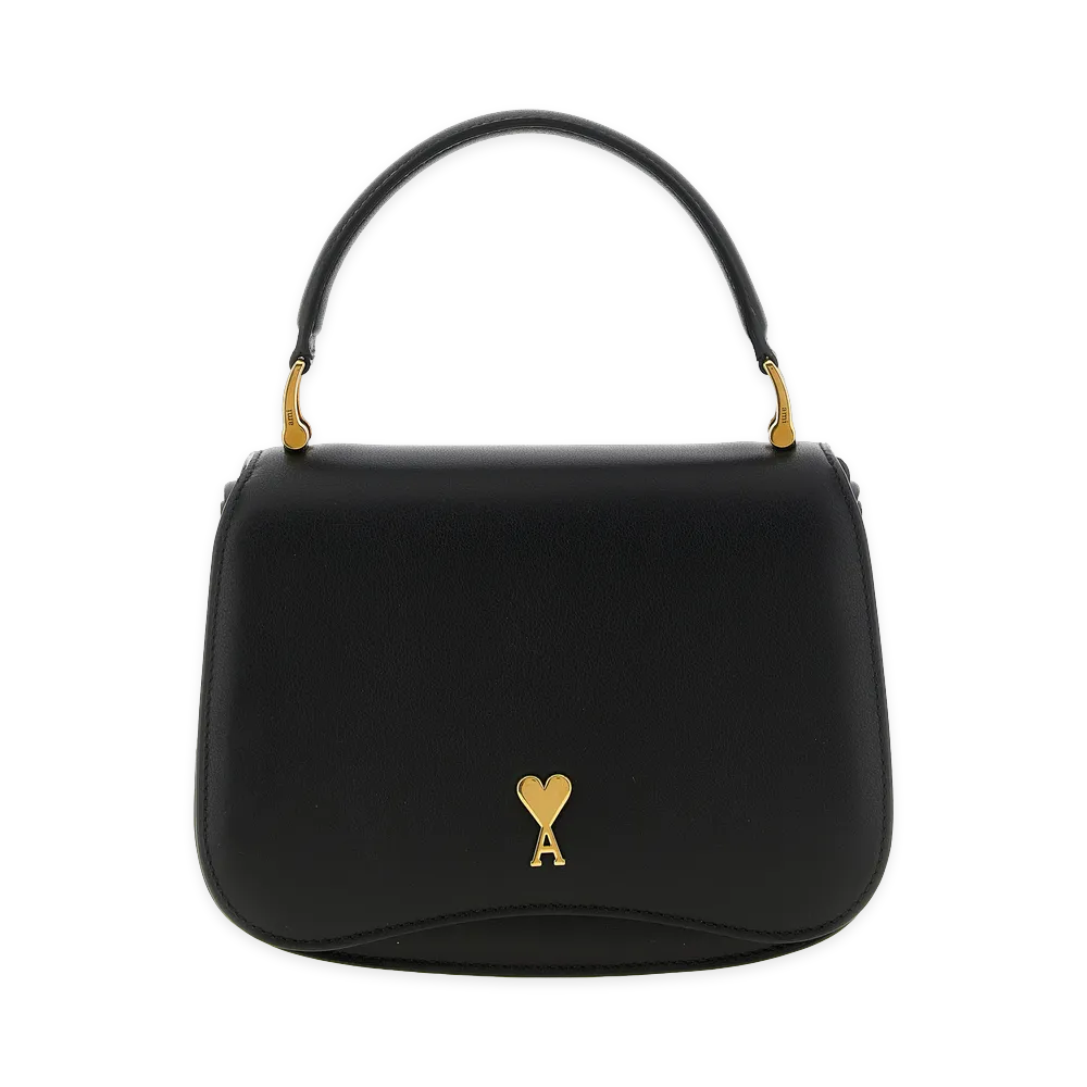 AMI PARIS Women's Paris Handbag "Black"