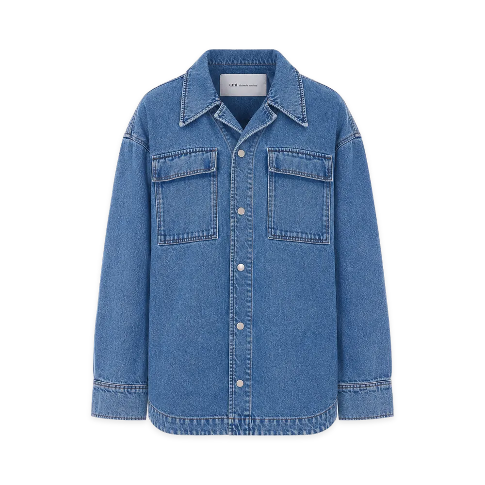 AMI PARIS Ami Alexandre Matiussi Jackets "Blue"