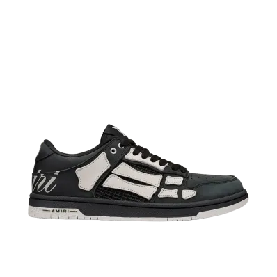 AMIRI Script Skel Top Low "Black"
