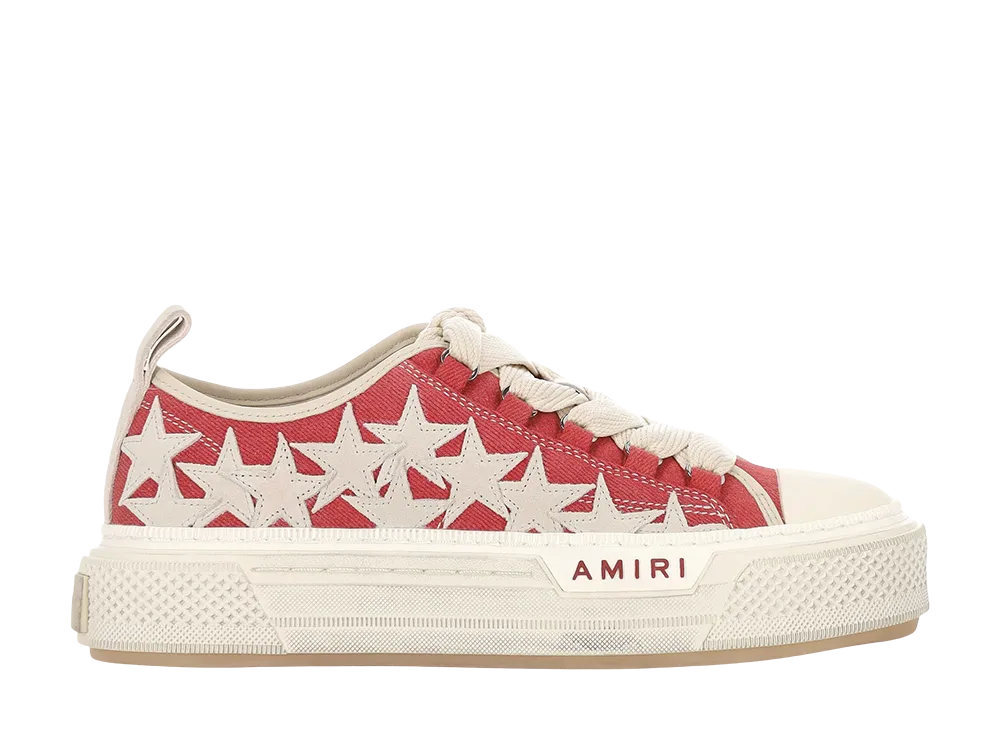 AMIRI Stars Court Low "Red"