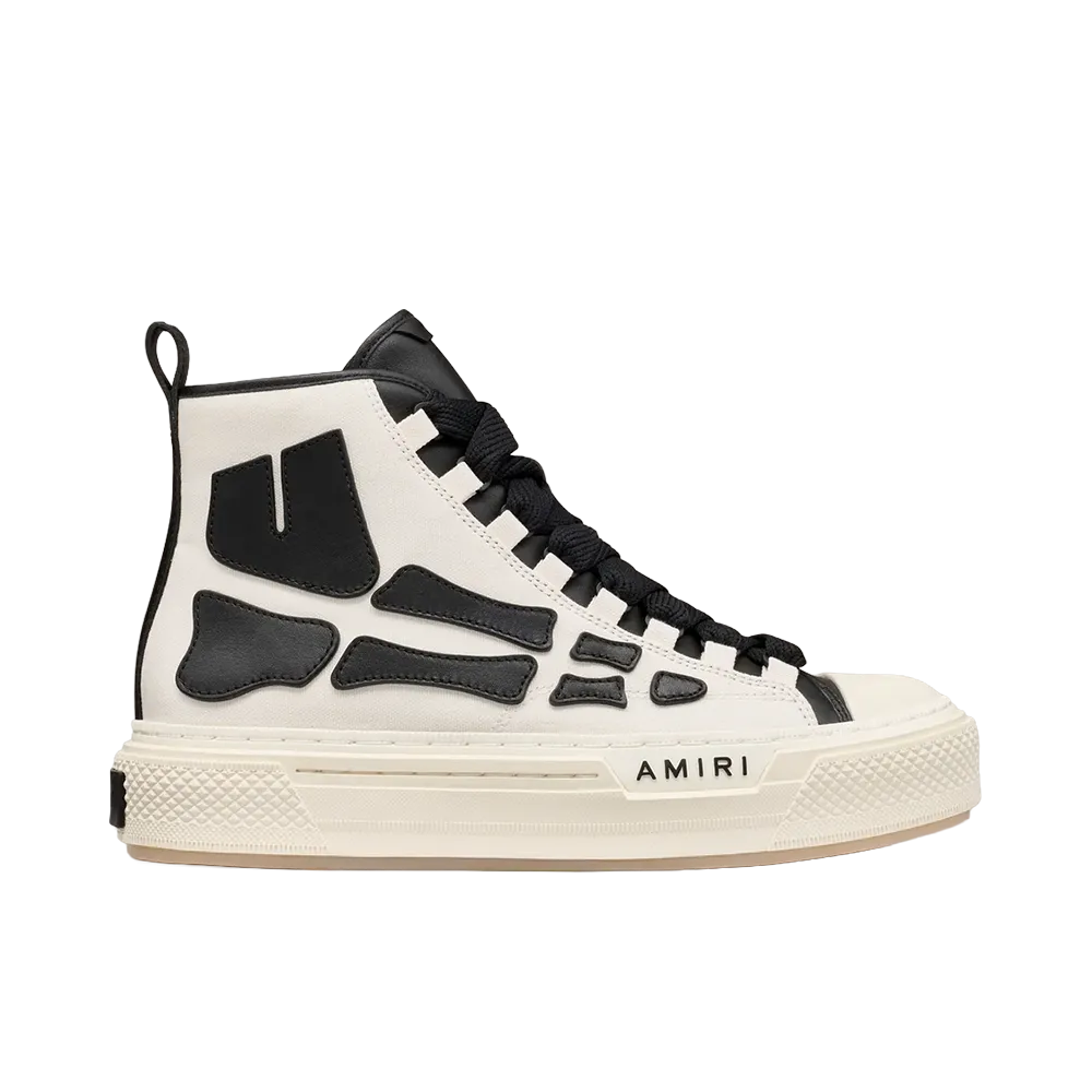 AMIRI Skel Court Hi "White"