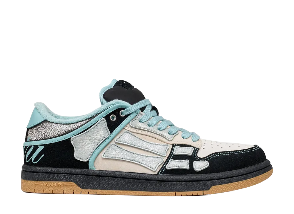 AMIRI XL Skel Top Low "Black"