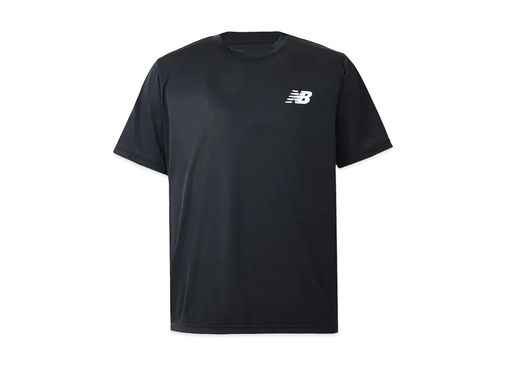 New Balance Training Short Sleeve Shirt "Black"