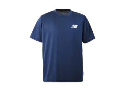 New Balance Training Short Sleeve Shirt "Navy"