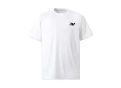 New Balance Training Short Sleeve Shirt "White"