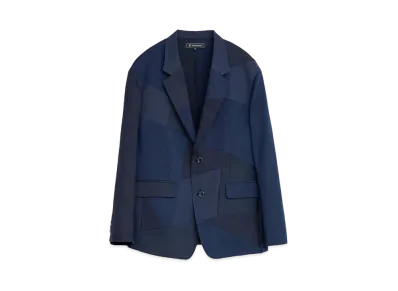 ANREALAGE Panel Patchwork Jacket "Navy"