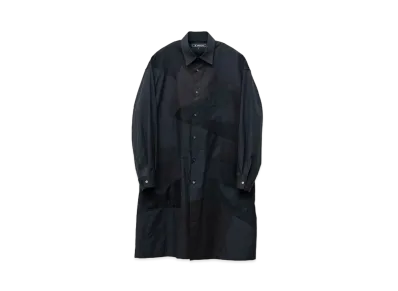 ANREALAGE Panel Patchwork Long Shirt "Black"