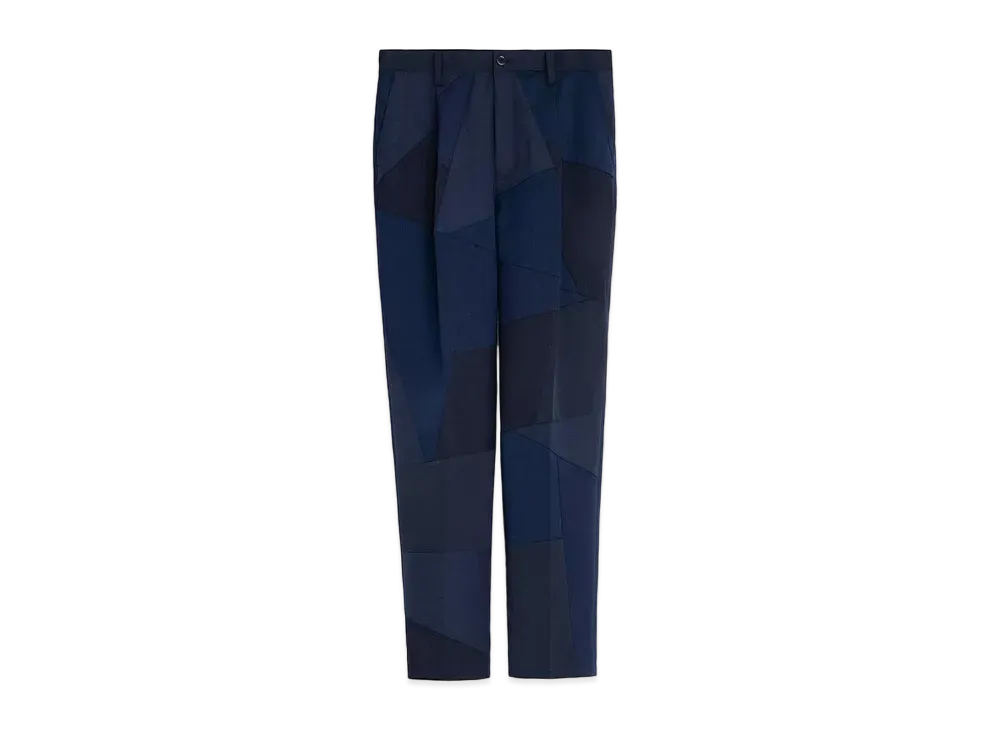 ANREALAGE Panel Patchwork Slacks "Navy"