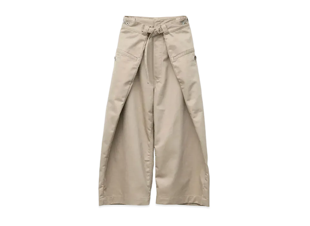 ANREALAGE Wrap Chino Pants "Beige"
