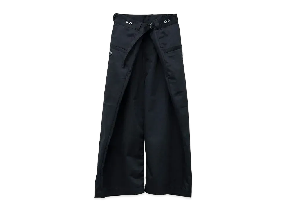 ANREALAGE Wrap Chino Pants "Black"