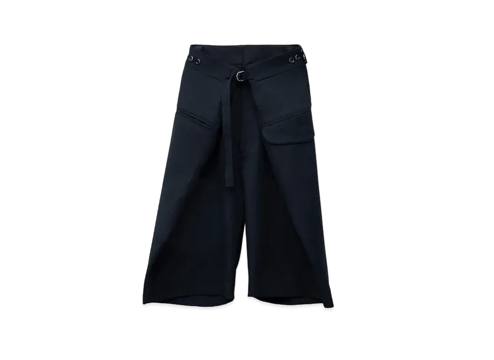ANREALAGE Wrap Shorts "Black"