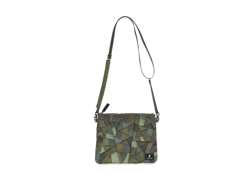 ANREALAGE Patchwork Small Bag "Green"