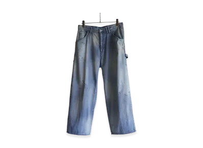 ANCELLM Aging Painter Pants "Indigo"