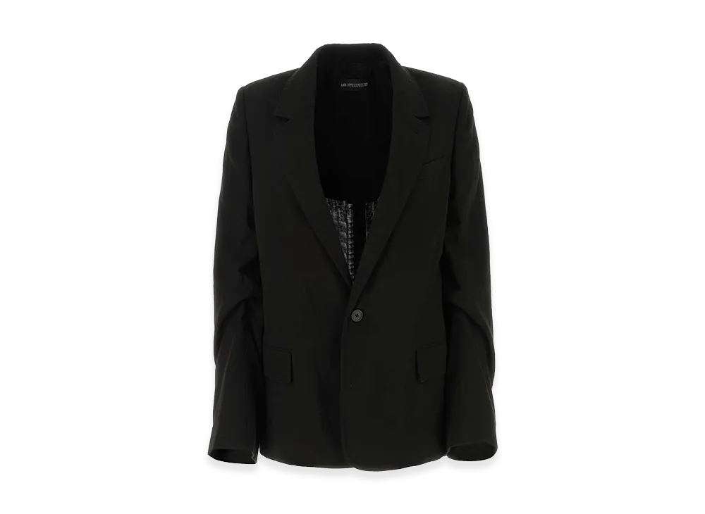 Ann Demeulemeester Women's Cotton Renske Blazer "Black"