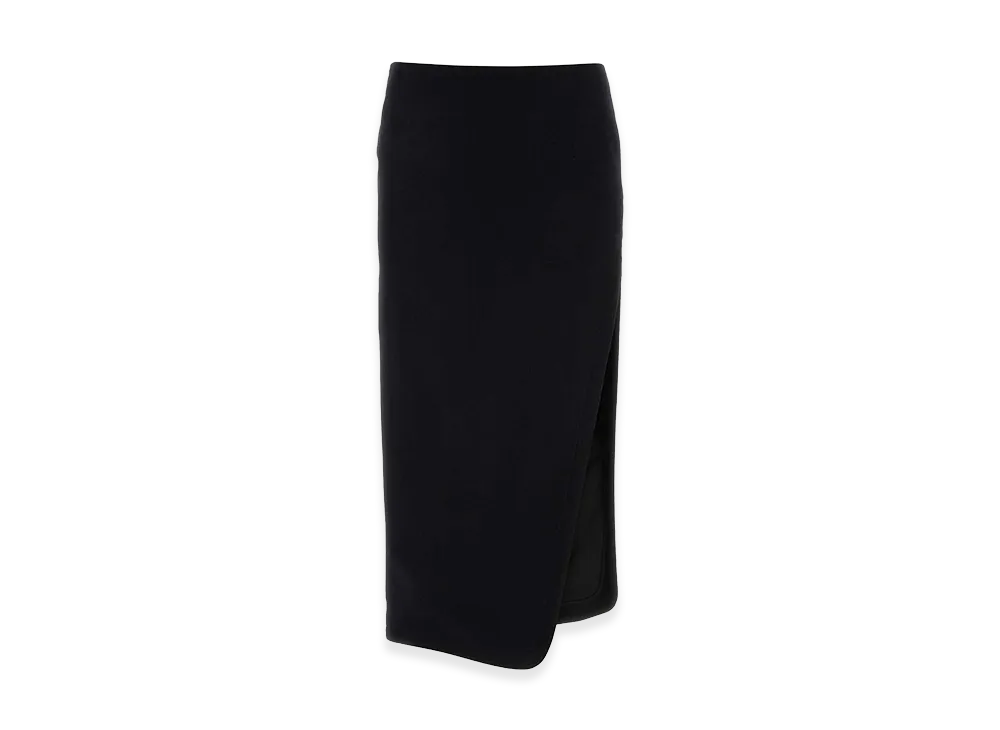 Ann Demeulemeester Women's Felt Oline Skirt "Black"