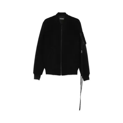 Ann Demeulemeester Dries Standard Bomber Jacket "Black"