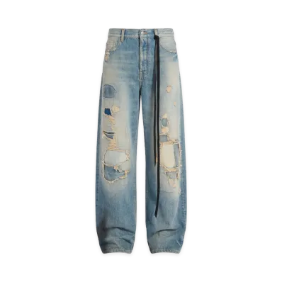 Ann Demeulemeester Women's Jakoba 5-Pockets Jeans "Sky Blue"