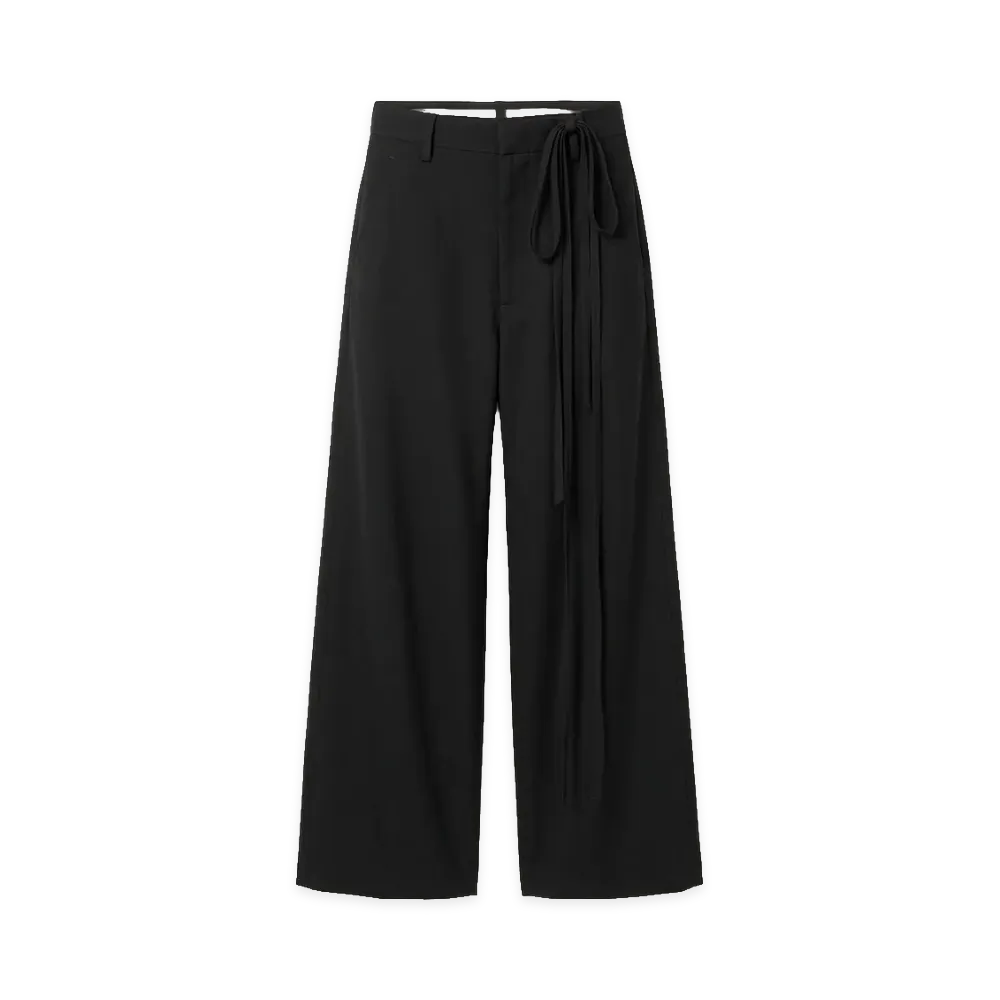 Ann Demeulemeester Women's Anneke Comfort Tailored Trousers "Black"