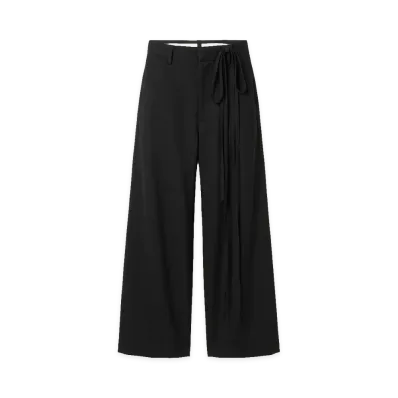 Ann Demeulemeester Women's Anneke Comfort Tailored Trousers "Black"