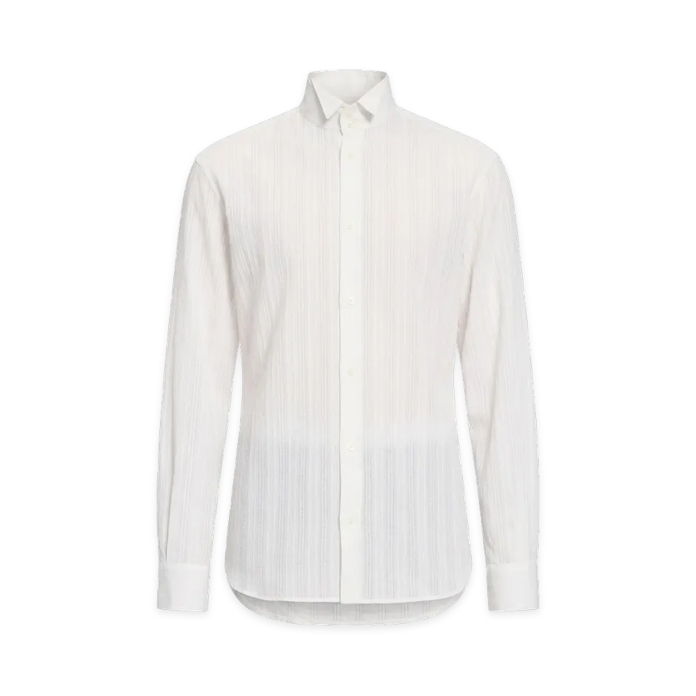 Ann Demeulemeester Rico Comfort Stand Collar Shirt "White"