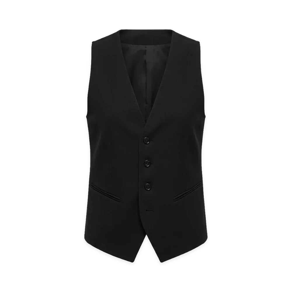 Ann Demeulemeester Women's Charlotte Classic Waistcoat "Black"
