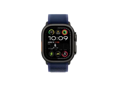 Apple Watch Ultra 2 (GPS + Cellular Model) 49mm Black Titaniumcase Trail Loop "Blue"