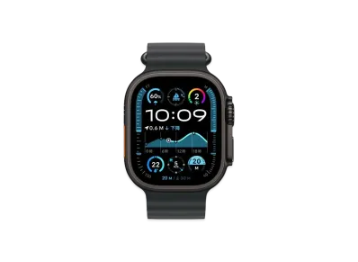 Apple Watch Ultra 2 (GPS + Cellular Model) 49mm Black Titaniumcase Ocean Band "Black"