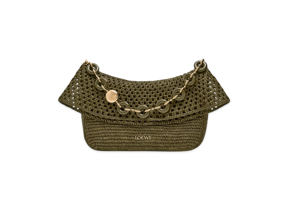 LOEWE Ola Bag Medium "Dark Khaki"