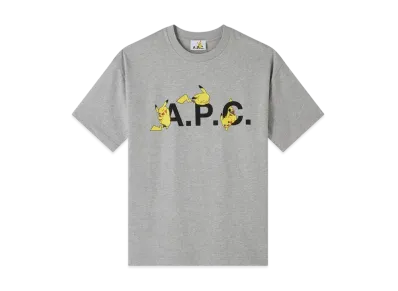 A.P.C. x Pokemon Pikachu T-Shirt H "Gray"