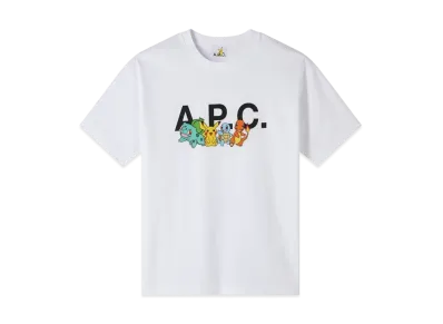 A.P.C. x Pokemon Crew T-Shirt H "White"