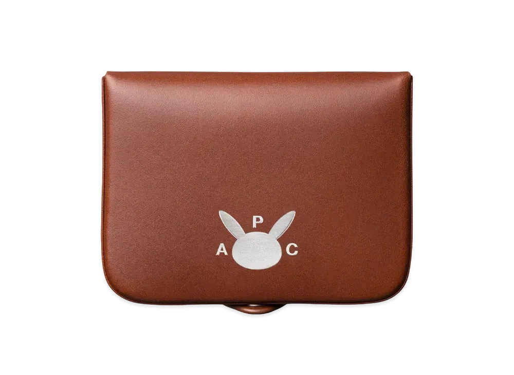 A.P.C. x Pokemon Josh Coin Case "Brown"