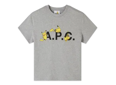 A.P.C. x Pokemon Pikachu T-Shirt F "Gray"
