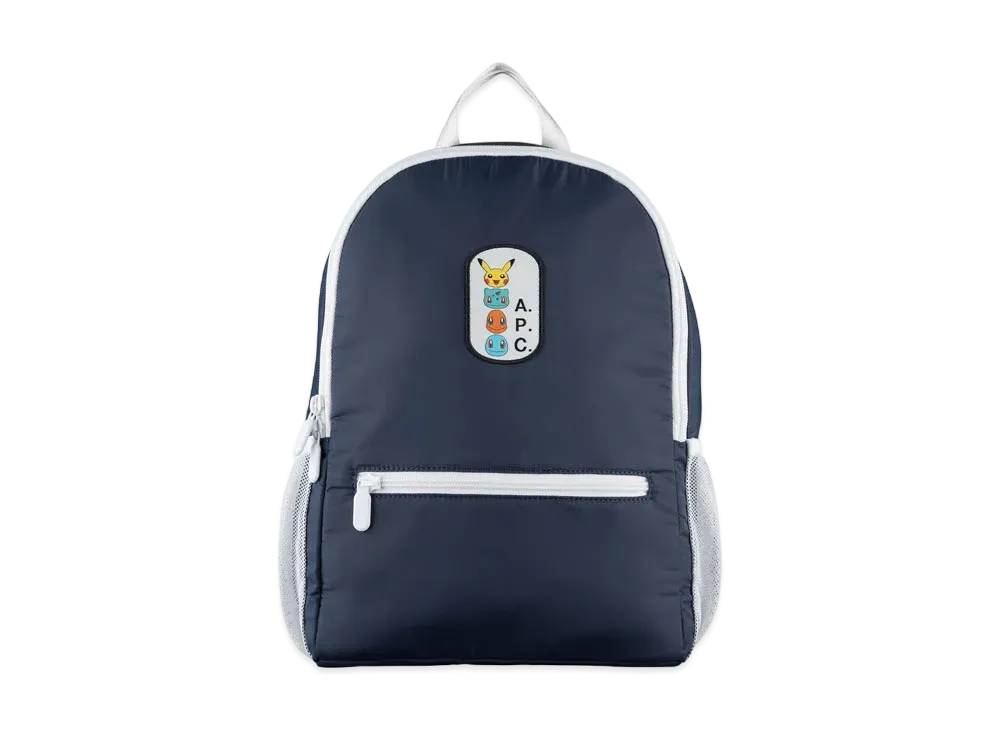 A.P.C. x Pokemon Rucksack "Dark Navy"