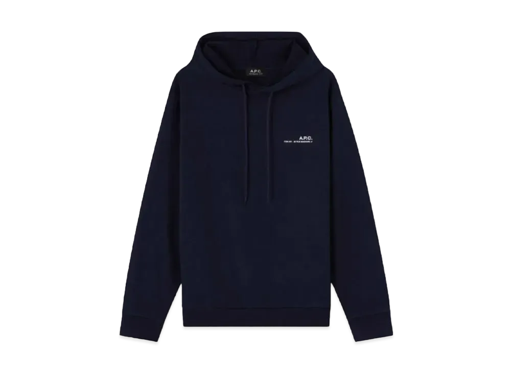 A.P.C. Hoodie Item H-I 21AC "Dark Navy"