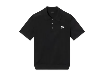 A.P.C. Gregorio Polo Shirts "Black"