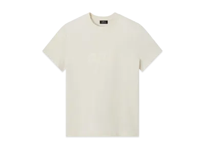 A.P.C. Lenny T-Shirts "Mastic"