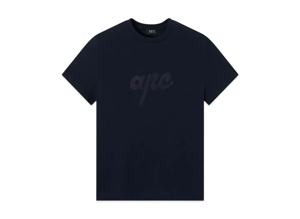 A.P.C. Lenny T-Shirts "Dark Navy"