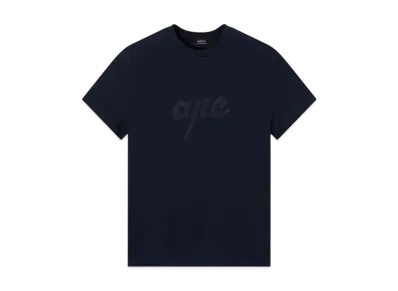 A.P.C. Lenny T-Shirts "Dark Navy"