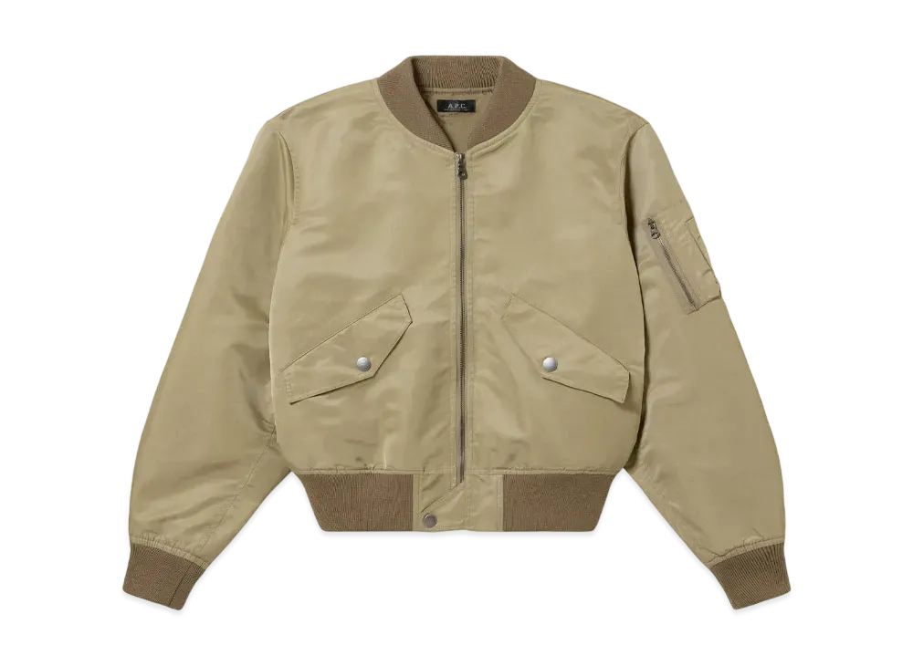 A.P.C. Flight Jacket "Beige"