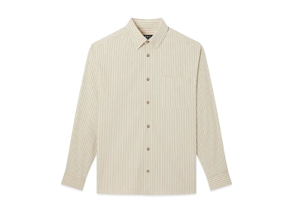 A.P.C. Malo Over Shirt "Beige"