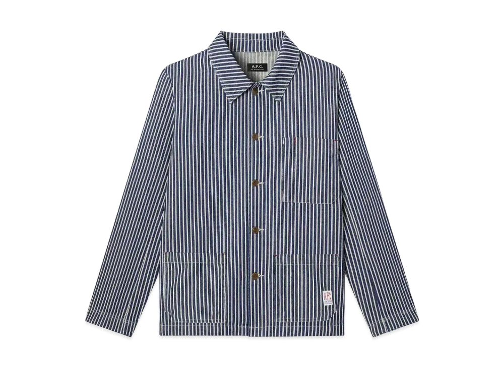 A.P.C. Raphael Jacket "Blue/White"