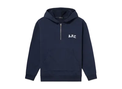 A.P.C. Lucas Hoodie "Dark Navy"
