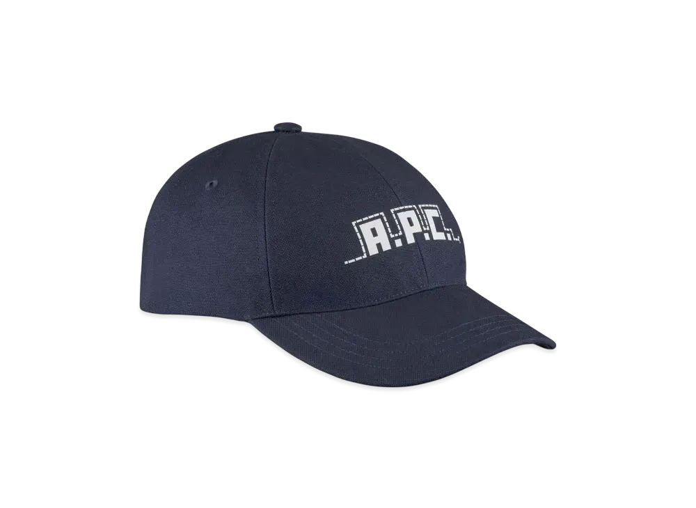 A.P.C. Charlie Lny 25 Casquette "Dark Navy"