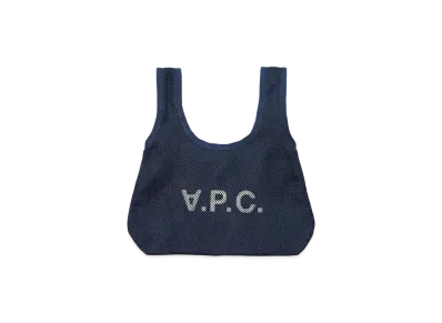 A.P.C. Rebound Mini Shopping Bag "Midnight Blue"