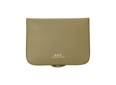 A.P.C. Josh Coin Case "Clay Green"